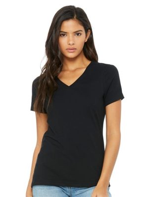 Women?s Relaxed Jersey V-Neck Tee
