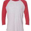 Variation picture for Vintage Red Sleeves/ Heather White Body