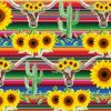 Variation picture for Sunflowers Cow Serape