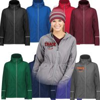 Track Mom Women's Packable Hooded Jacket