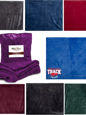 Track Mom Mink Touch Luxury Blanket